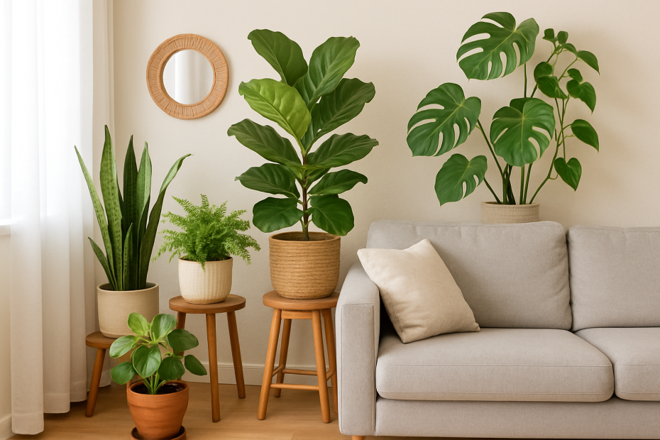 Plantas que deixam a casa mais aconchegante