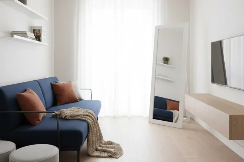 Sala Pequena Bem Decorada: Estratégias Inteligentes Para Ampliar Espaço Sem Reforma